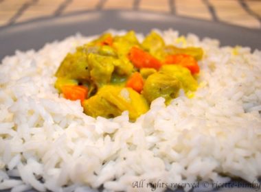 Pollo al curry con riso basmati Bimby