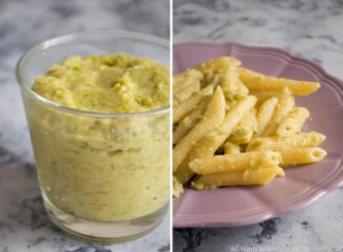 Pasta con crema di zucchine Bimby