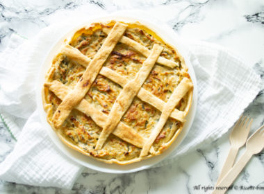 Torta salata zucchine e tonno Bimby
