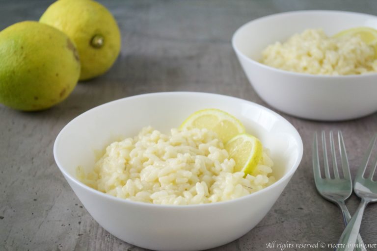 Risotto al limone Bimby