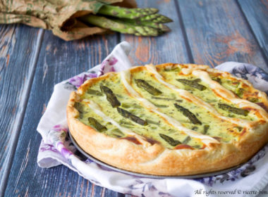 Torta salata agli asparagi Bimby