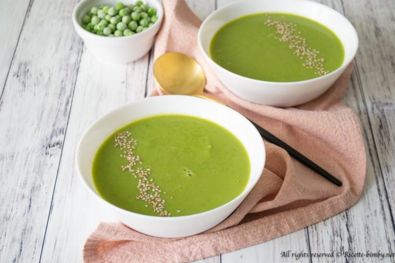 Vellutata di piselli Bimby