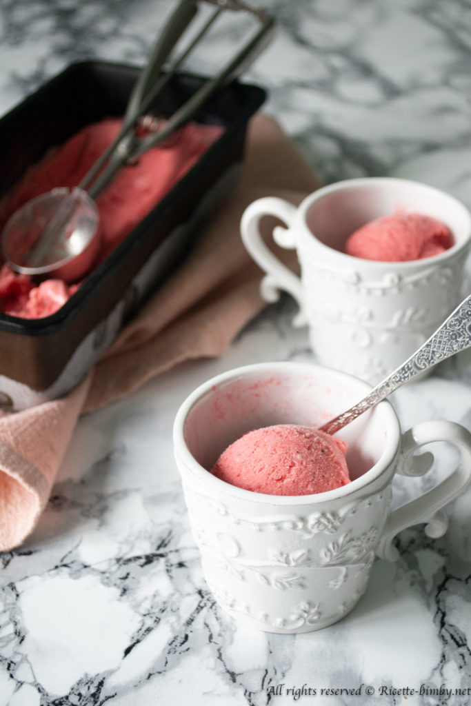 Gelato alla fragola bimby