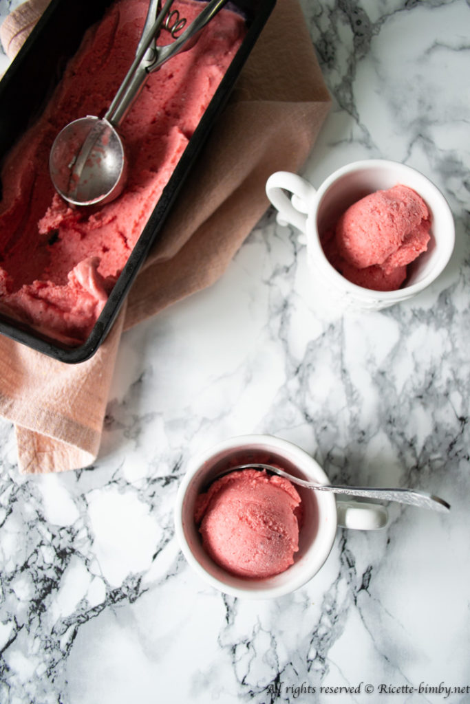 Gelato alla fragola bimby