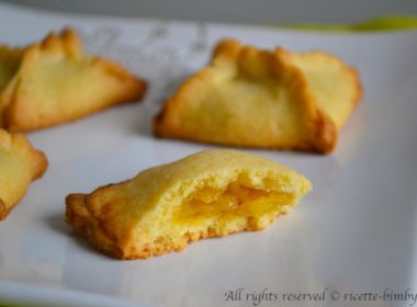 Fagottini di frolla al limone Bimby