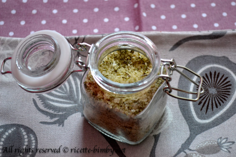 Sale aromatizzato alle erbe Bimby