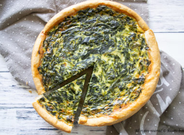 Torta salata agli spinaci Bimby