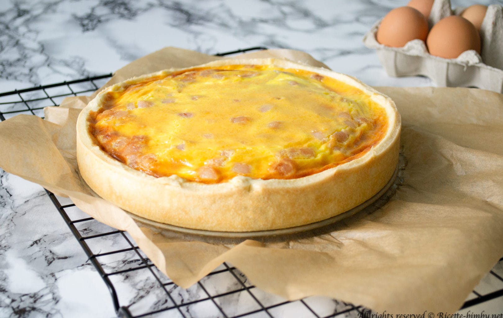 Quiche lorraine Bimby