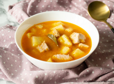 Zuppa di patate e tonno Bimby