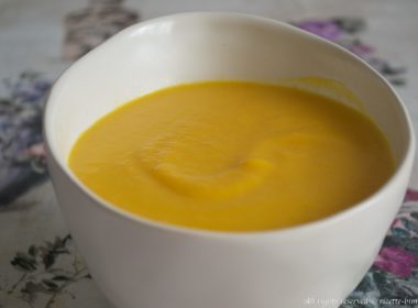 Vellutata di zucca e porri Bimby