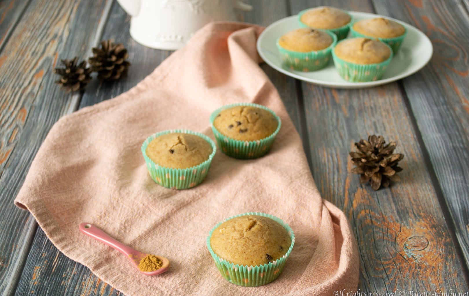Muffin uvetta e cannella Bimby