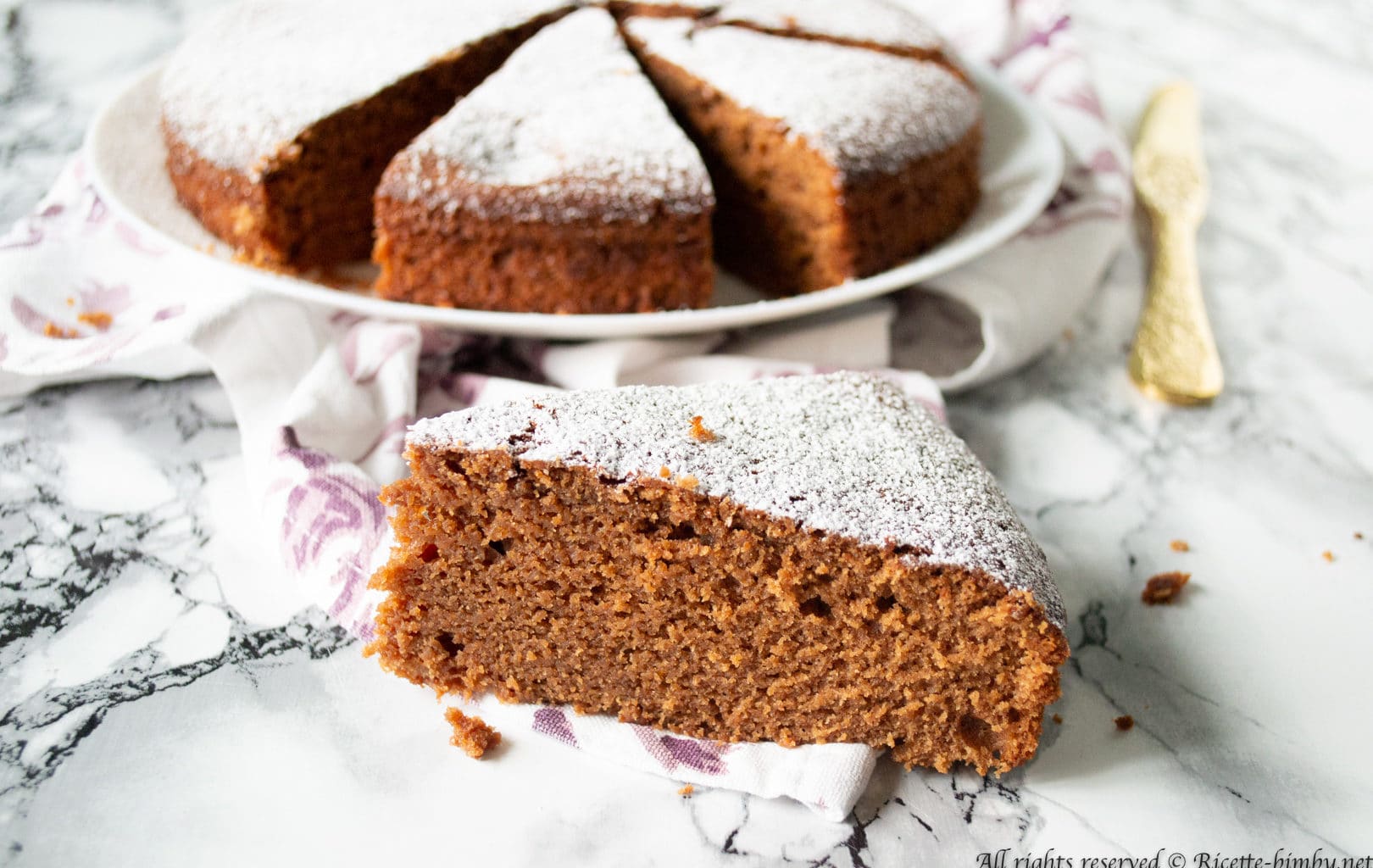 Torta arancia e cioccolato Bimby