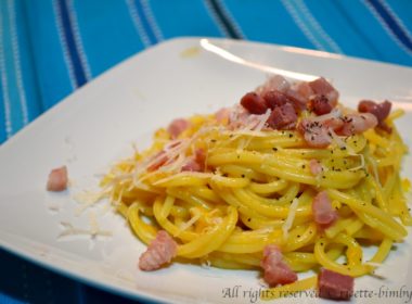 Finta carbonara Bimby