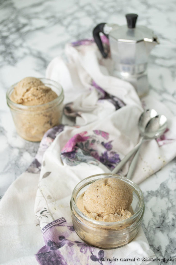 Gelato al caffè senza uova bimby