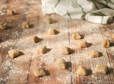 Gnocchi di patate, zucca e farina di castagne Bimby