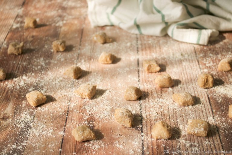 Gnocchi di patate, zucca e farina di castagne Bimby