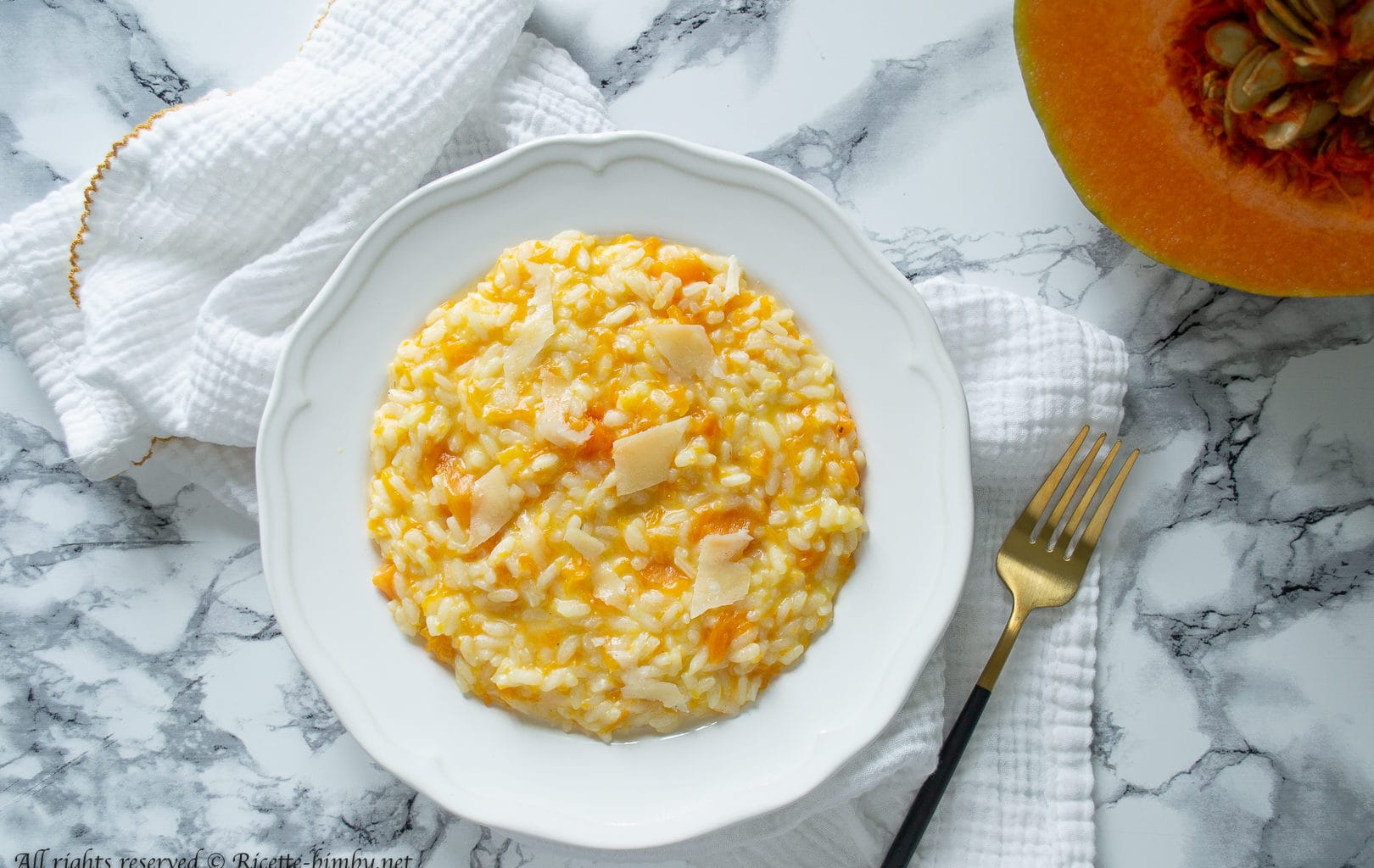 Risotto alla zucca Bimby