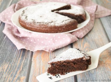 Torta al cioccolato senza uova Bimby