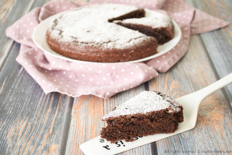 Torta al cioccolato senza uova Bimby