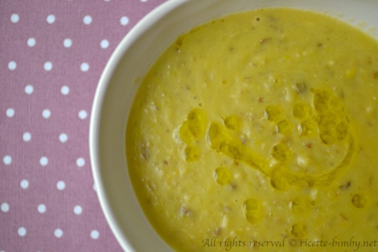 Vellutata di cicerchia Bimby