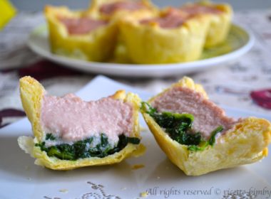 Sfoglie con mousse di prosciutto Bimby