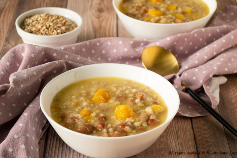 Zuppa di farro alla contadina Bimby