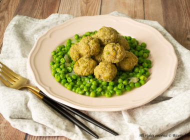 Polpette di carne e piselli al curry Bimby