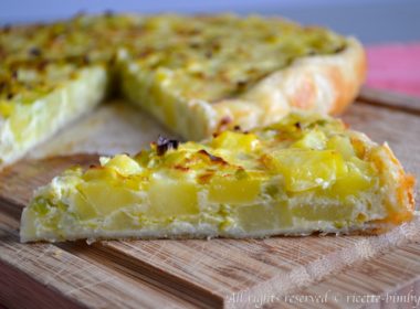 Quiche di patate e porri Bimby