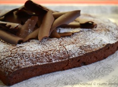 Torta al cioccolato friabile Bimby