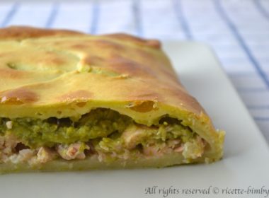 Strudel con salmone e asparagi Bimby