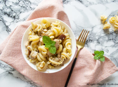 Pasta con pesce spada e melanzane Bimby