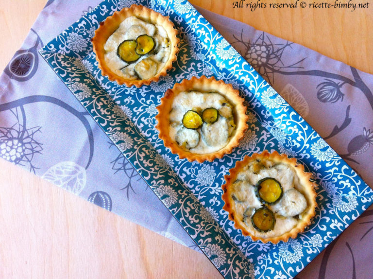 Tortine di zucchine e ricotta Bimby