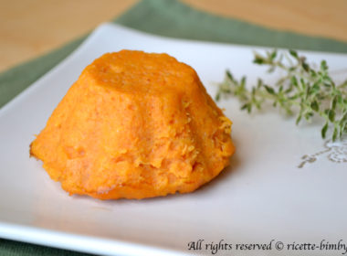 Sformatini di zucca Bimby