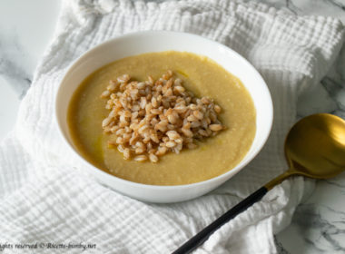 Vellutata di ceci con farro Bimby