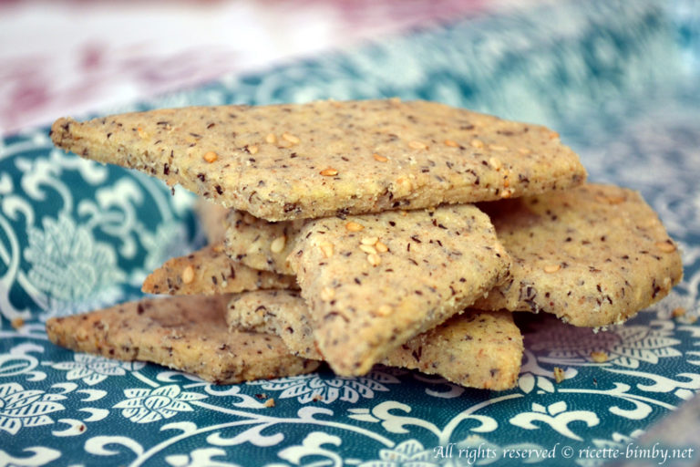 Biscotti salati al grano saraceno Bimby