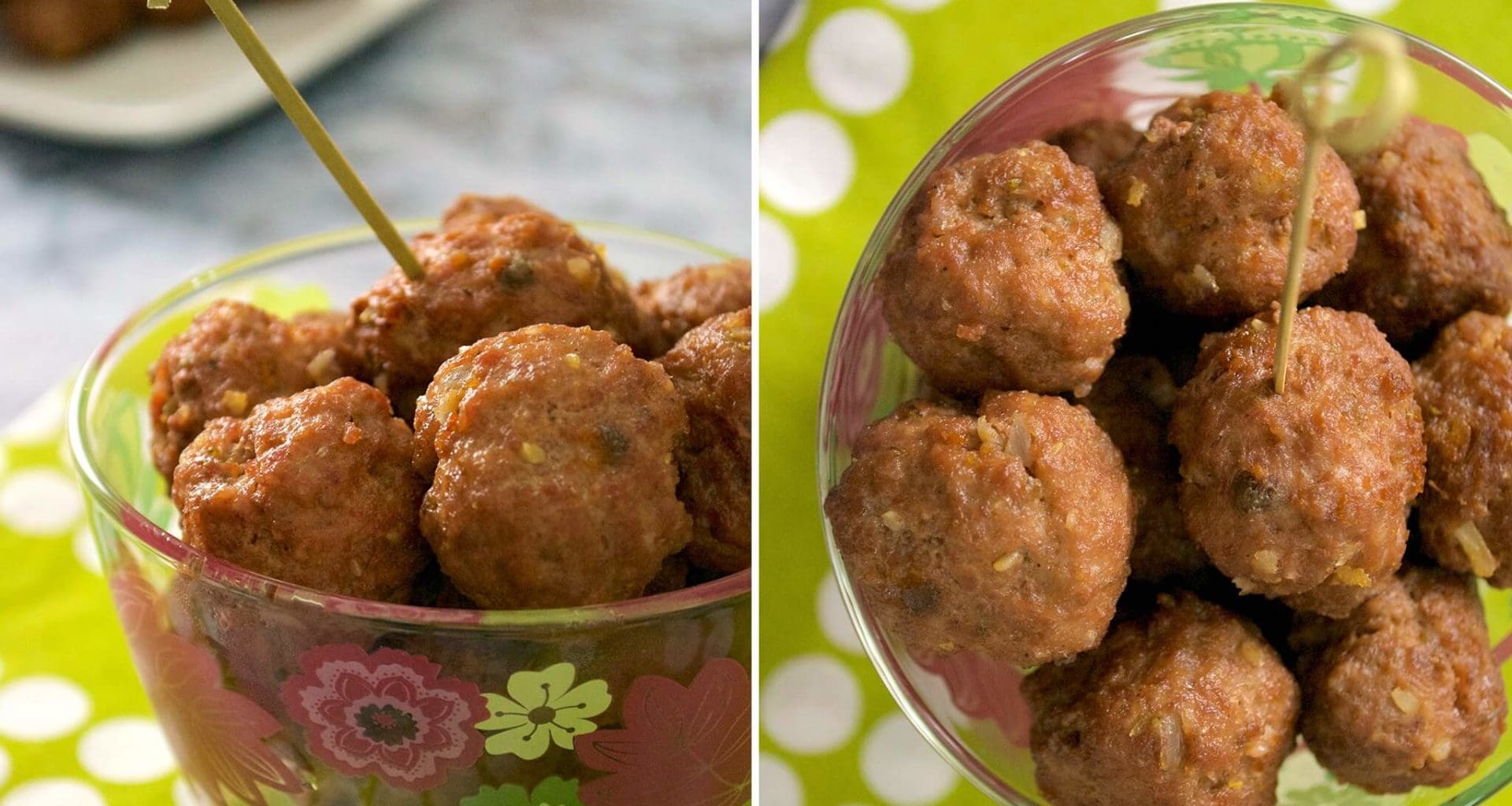 Polpette di manzo speziate Bimby