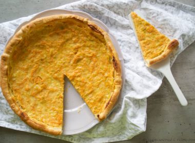 Quiche di zucca e porri Bimby