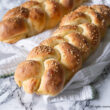 Treccine di pan brioche salate Bimby