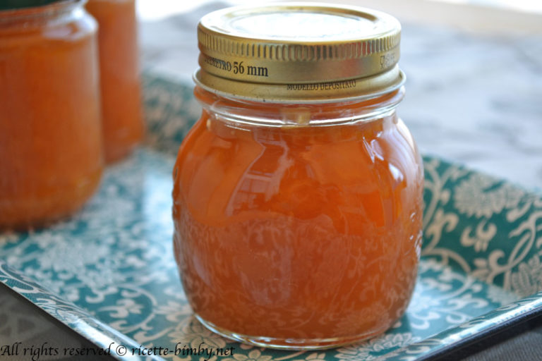Marmellata di pere, limoni e zafferano Bimby