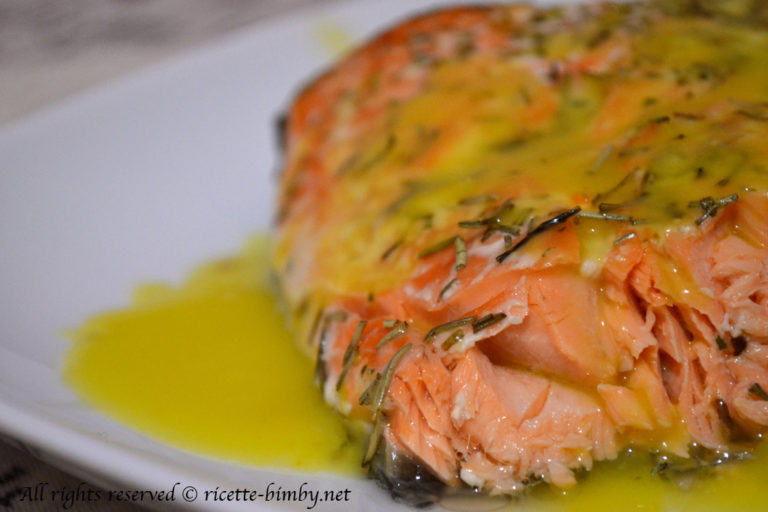 Salmone con salsa all’arancia Bimby