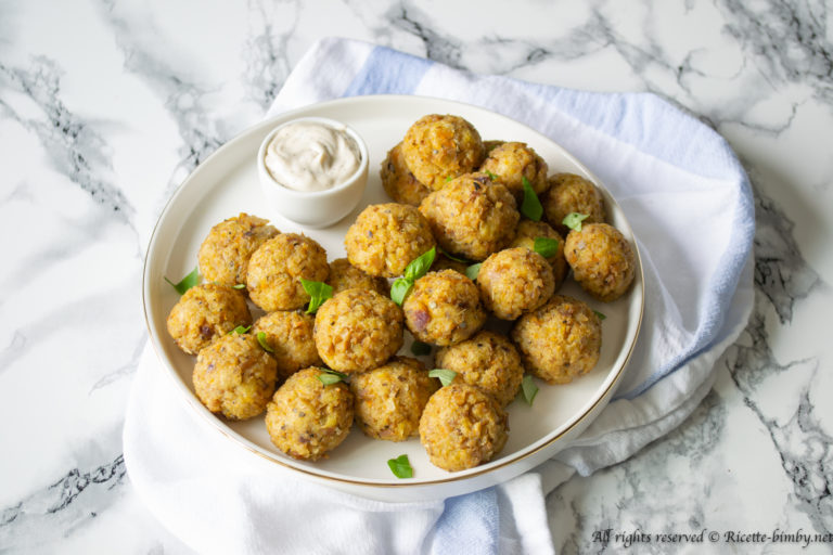 Polpette di seitan e patate Bimby