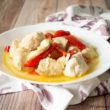 Straccetti di pollo e peperoni Bimby