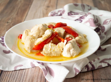 Straccetti di pollo e peperoni Bimby