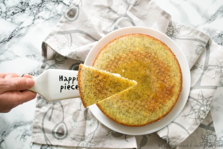 Torta all’arancia e semi di papavero Bimby