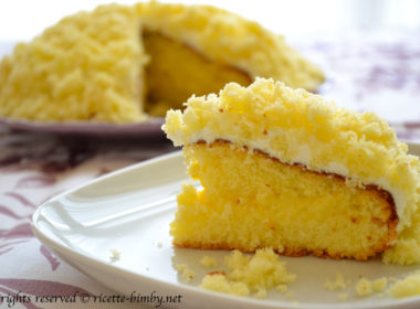 Torta mimosa senza glutine Bimby