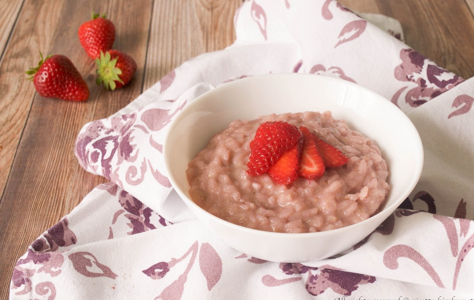 Risotto alle fragole Bimby