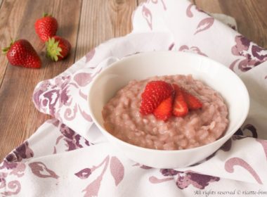 Risotto alle fragole Bimby