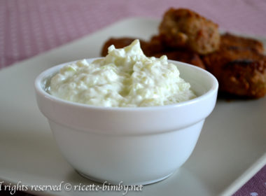 Tzatziki senza aglio Bimby