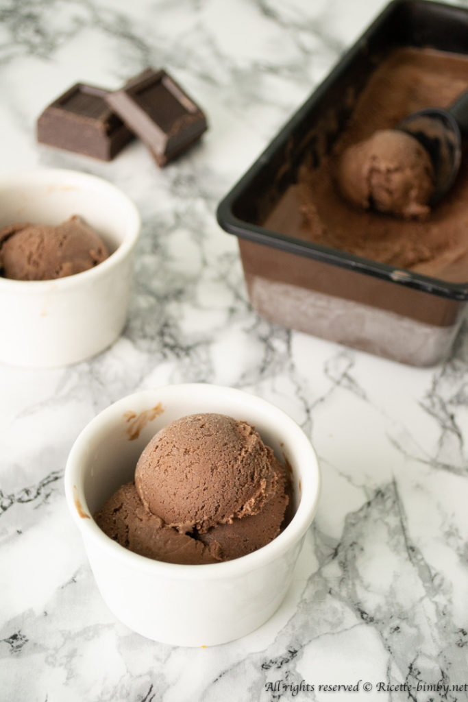 Gelato al cioccolato bimby