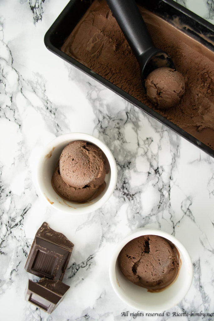 Gelato al cioccolato bimby
